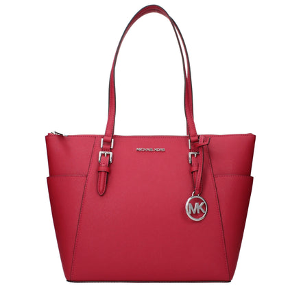 Michael Kors Red Leather Shoulder Bag Michael Kors
