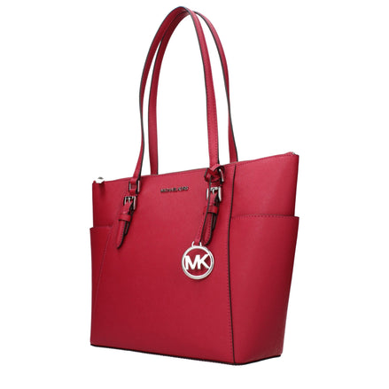 Michael Kors Red Leather Shoulder Bag Michael Kors