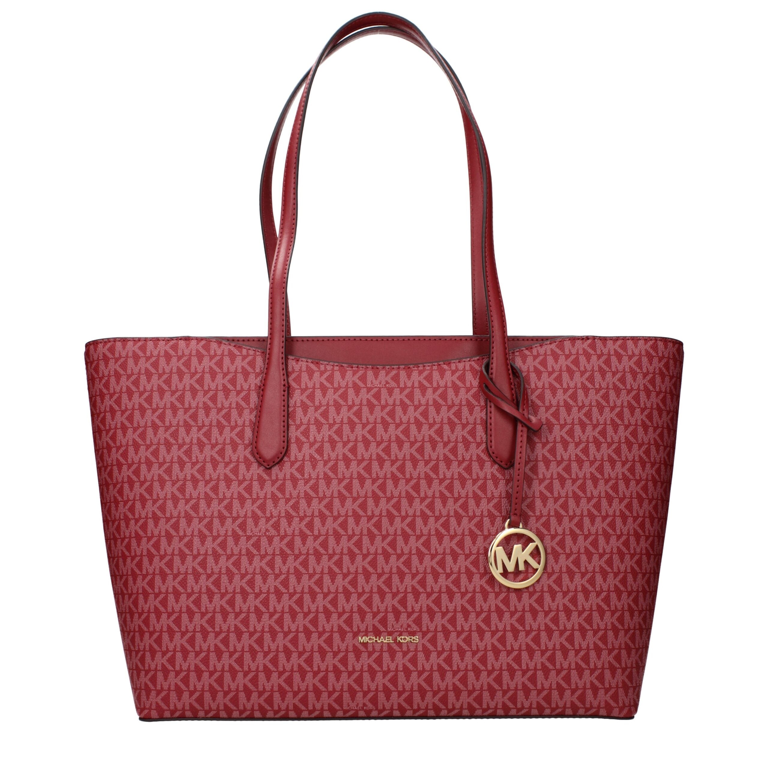 Sac Michael Kors Tissu Rouge Bandoulière Femme