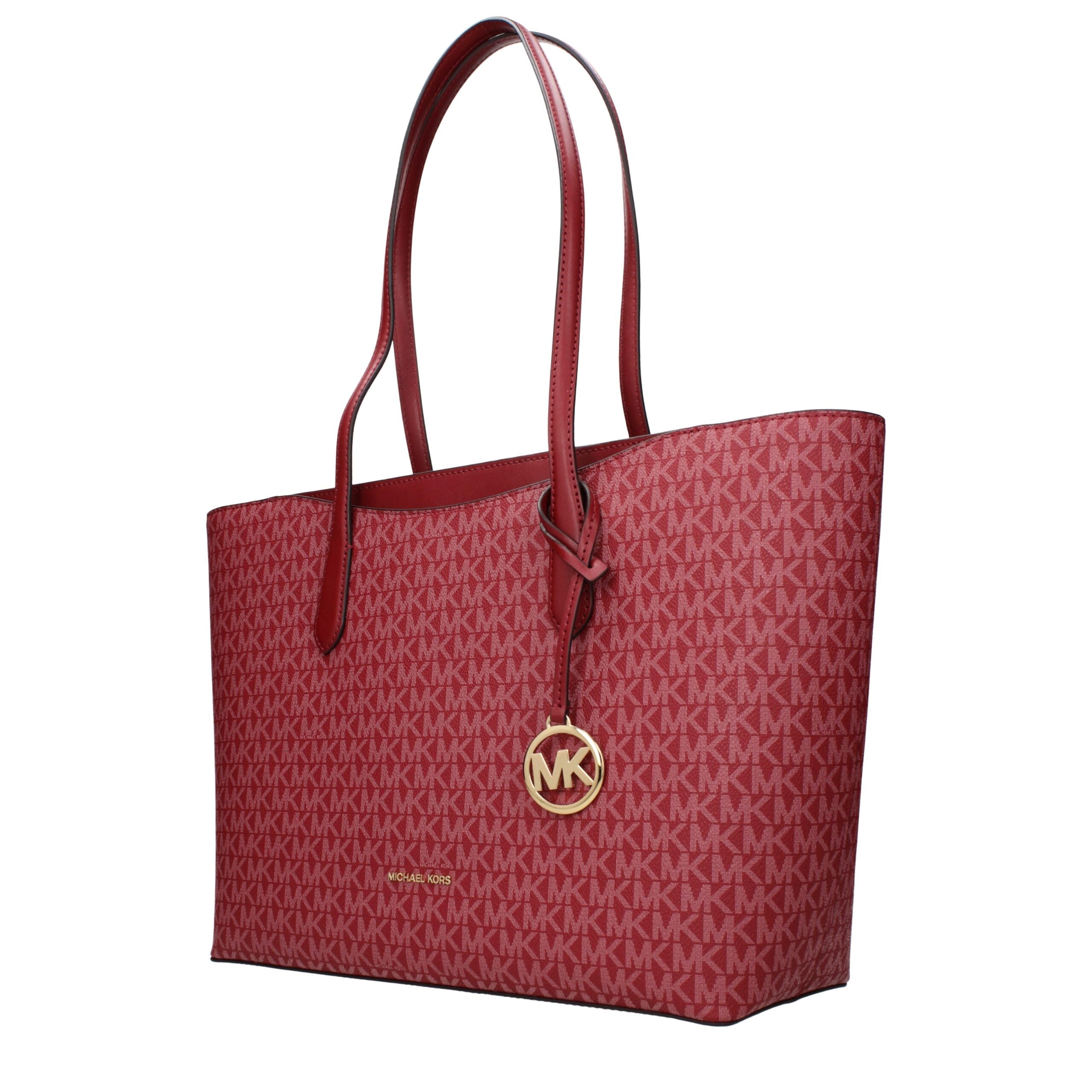 Sac Michael Kors Tissu Rouge Bandoulière Femme