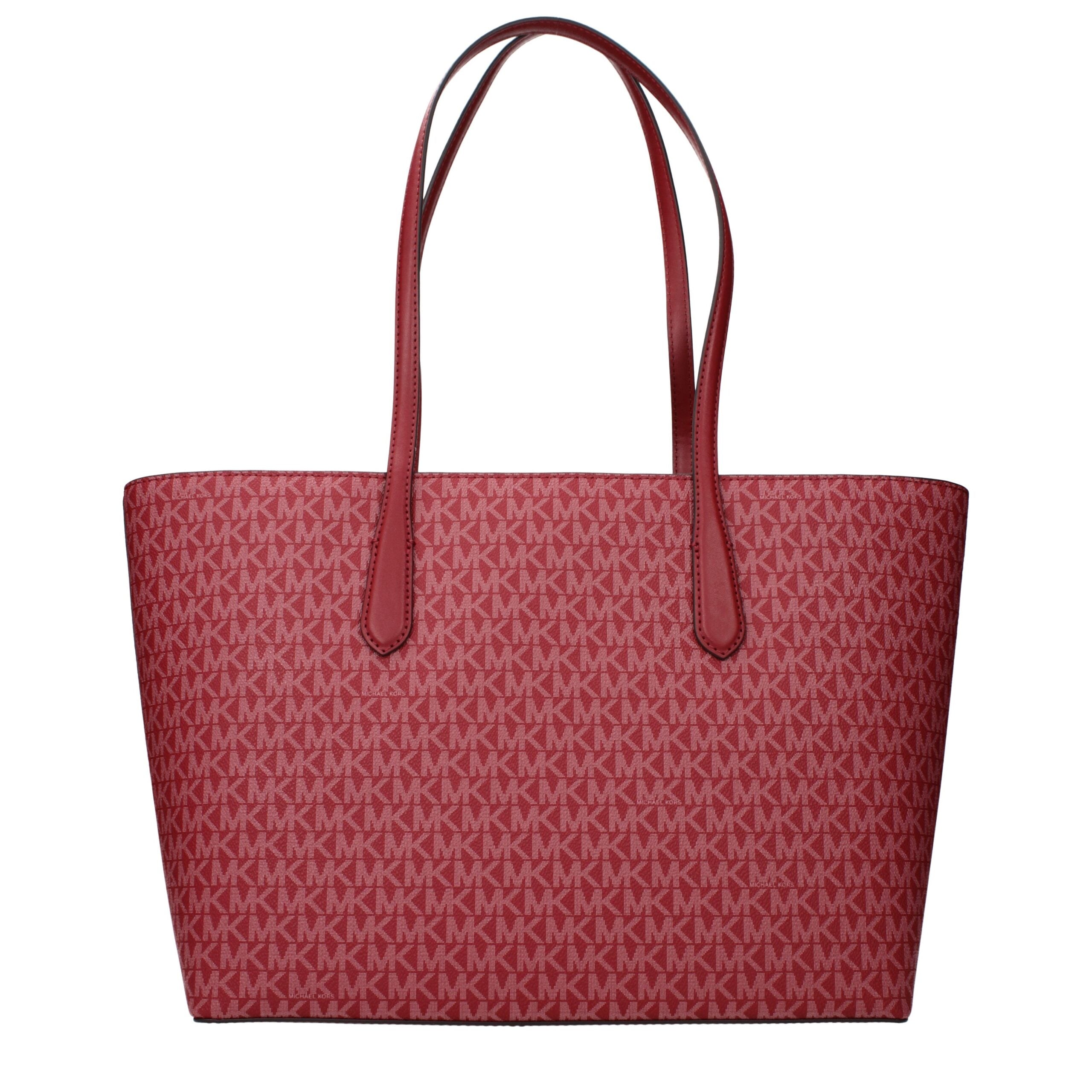 Sac Michael Kors Tissu Rouge Bandoulière Femme