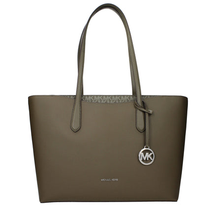 Michael Kors Green Fabric Shoulder Bag Michael Kors