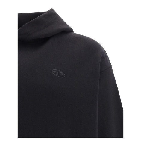Diesel Black Elastane Sweatshirt Diesel