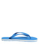 Dolce & Gabbana Blue White Logo Beachwear Flats Slipper Shoes Dolce & Gabbana