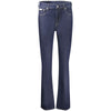 Jean Calvin Klein Blu en coton pour femme