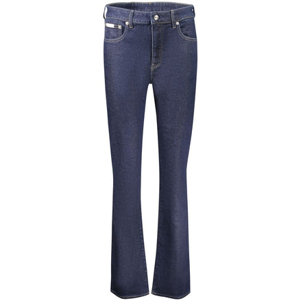Calvin Klein Blu Cotton Damenjeans
