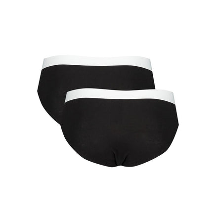 Trussardi Black Cotton Men's Brief Trussardi