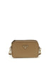 Prada Beige Calf Leather Bos Taurus Shoulder Bag Prada