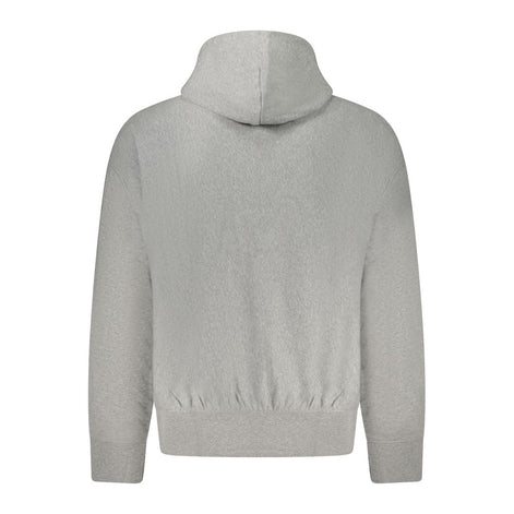 Calvin Klein Gray Cotton Men Sweatshirt Calvin Klein