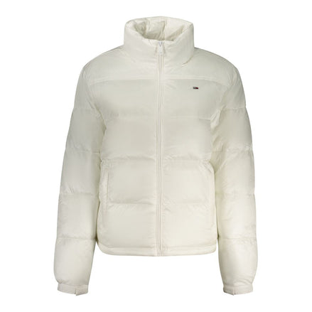 Tommy Hilfiger White Polyester Women's Jacket Tommy Hilfiger