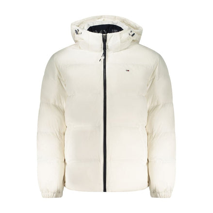 Tommy Hilfiger White Polyester Men's Jacket Tommy Hilfiger