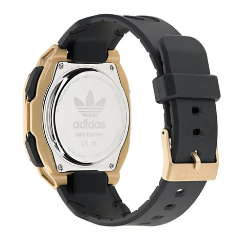 Adidas Black Synthetic Sport Watch Adidas
