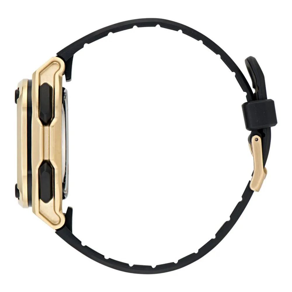 Adidas Black Synthetic Sport Watch Adidas