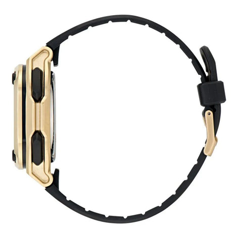 Adidas Black Synthetic Sport Watch Adidas