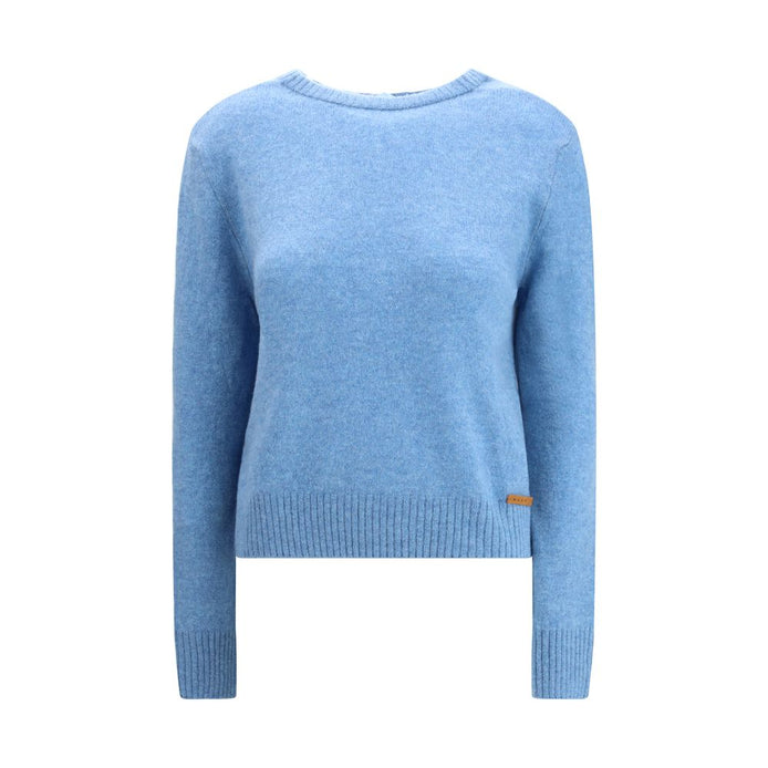 Marni Light Blue Cashmere Sweatshirt Marni