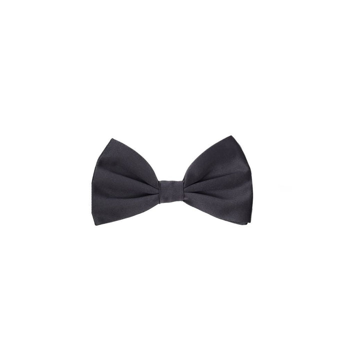 Dolce & Gabbana Gray Silk Bowtie Dolce & Gabbana