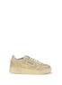Autry Beige Rubber Low Top Sneakers Autry