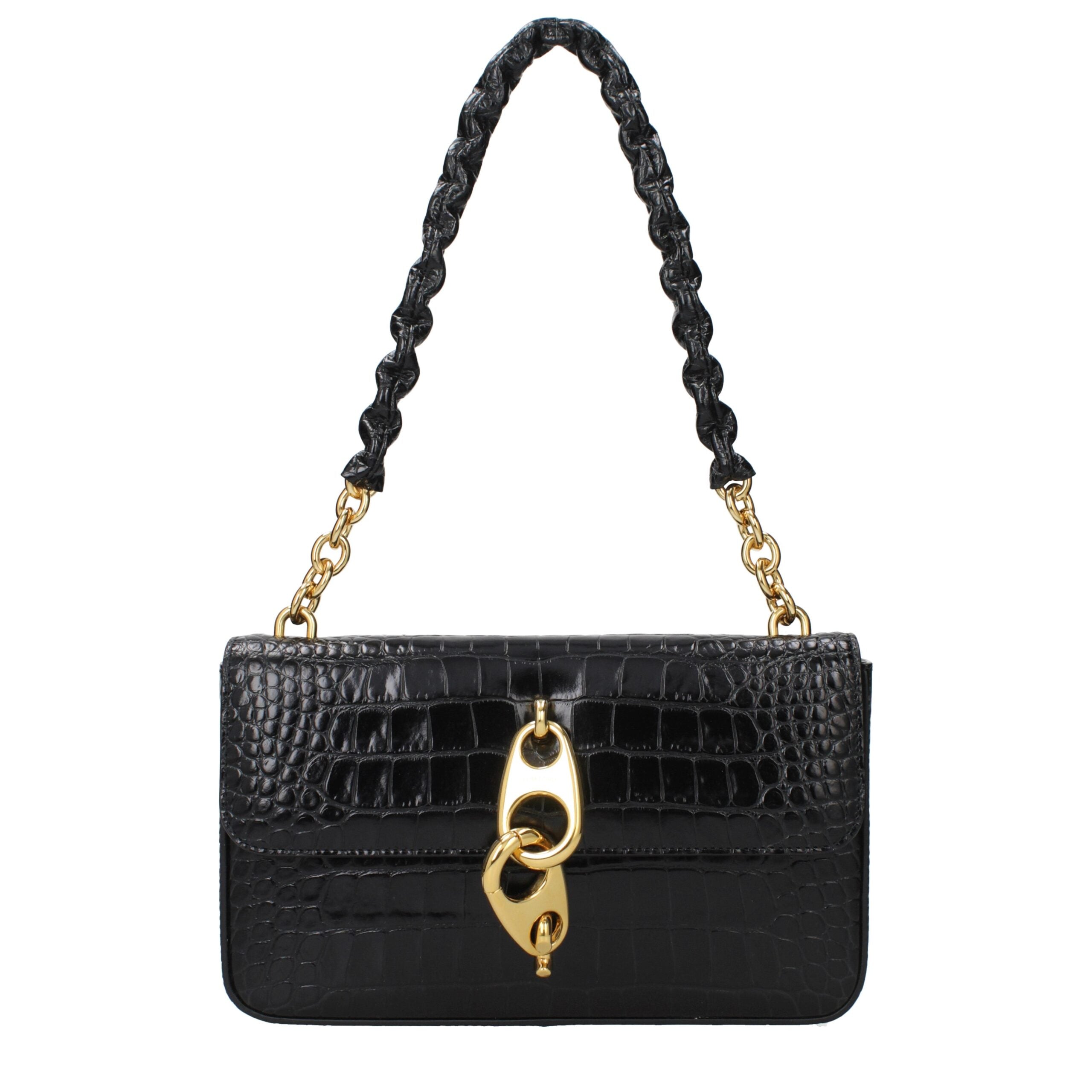 Tom Ford Black Leather Shoulder Bag Tom Ford
