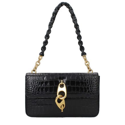 Tom Ford Black Leather Shoulder Bag Tom Ford