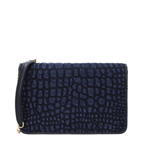 Tom Ford Blue Fabric Clutch Bag Tom Ford