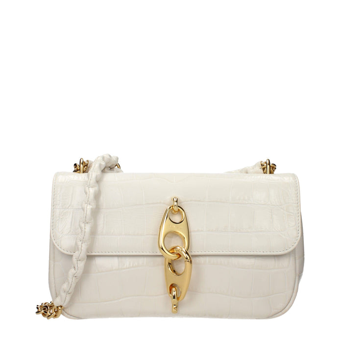 Tom Ford White Leather Shoulder Bag Tom Ford