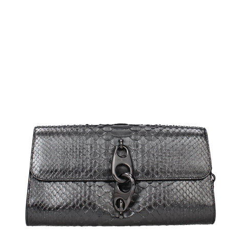 Tom Ford Gray Skin Clutch Bag Tom Ford