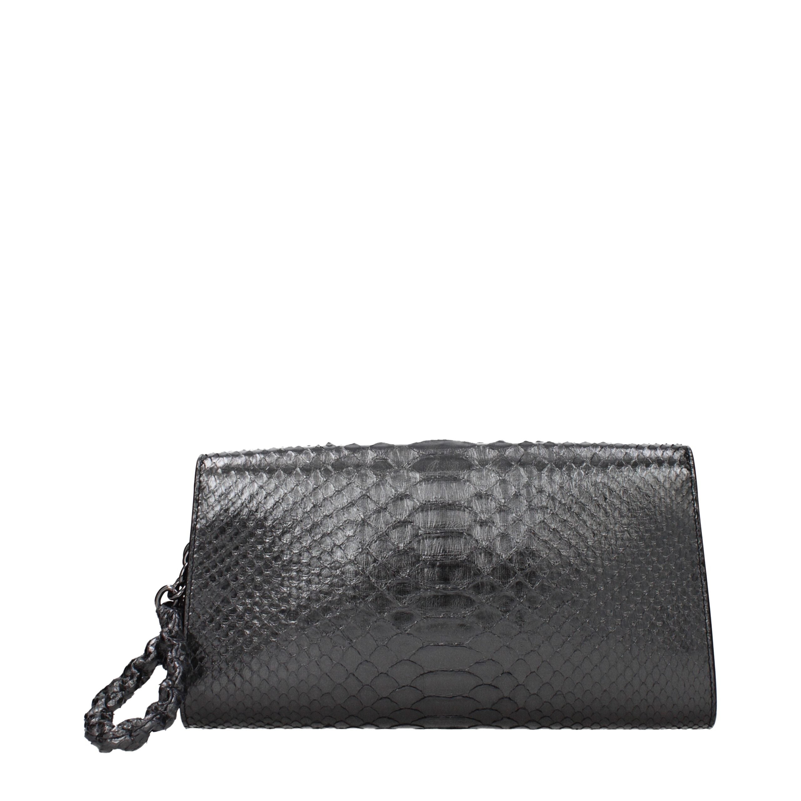 Tom Ford Gray Skin Clutch Bag Tom Ford