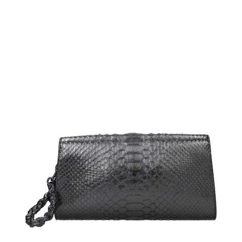 Tom Ford Gray Skin Clutch Bag Tom Ford