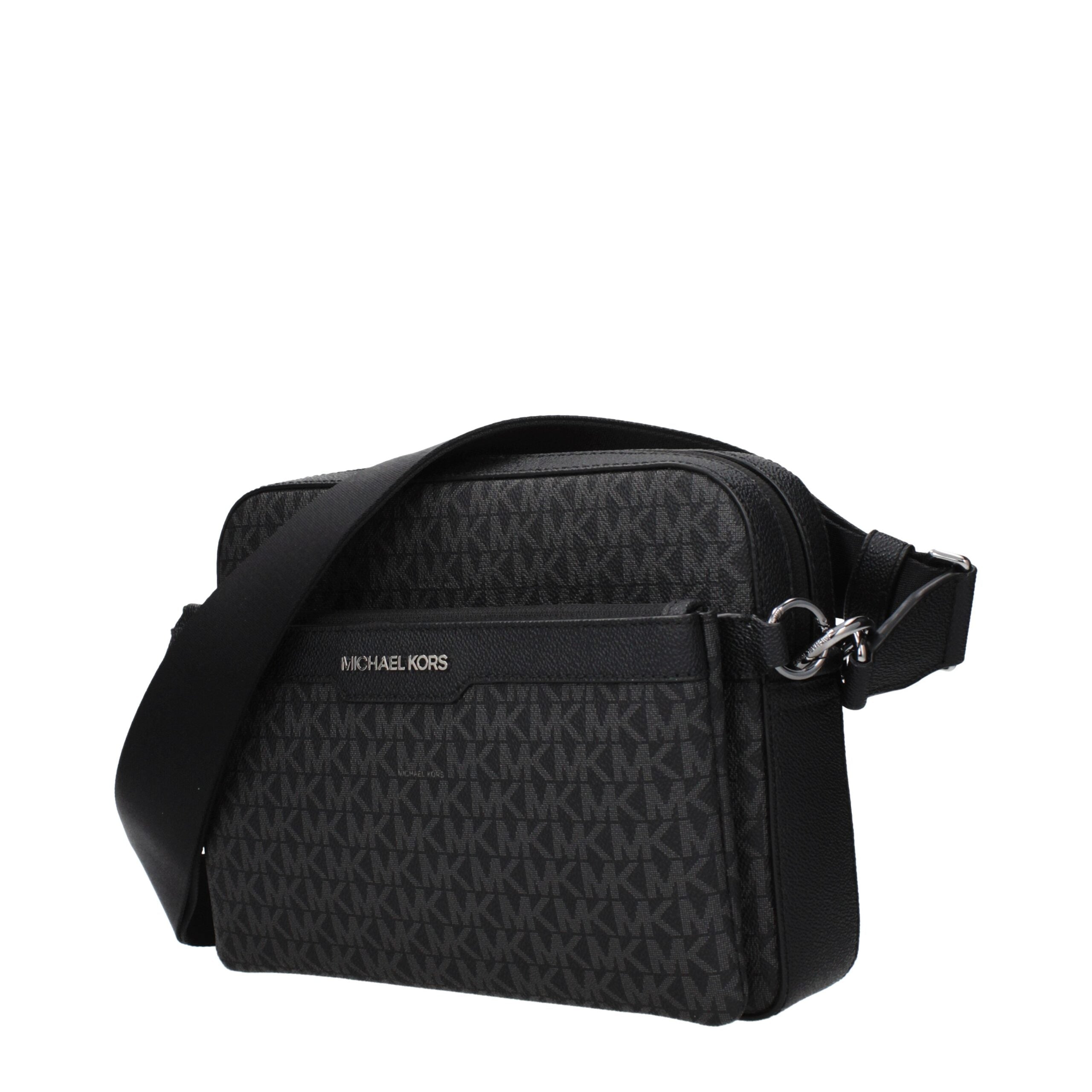 Michael Kors Black Fabric Crossbody Bag Michael Kors