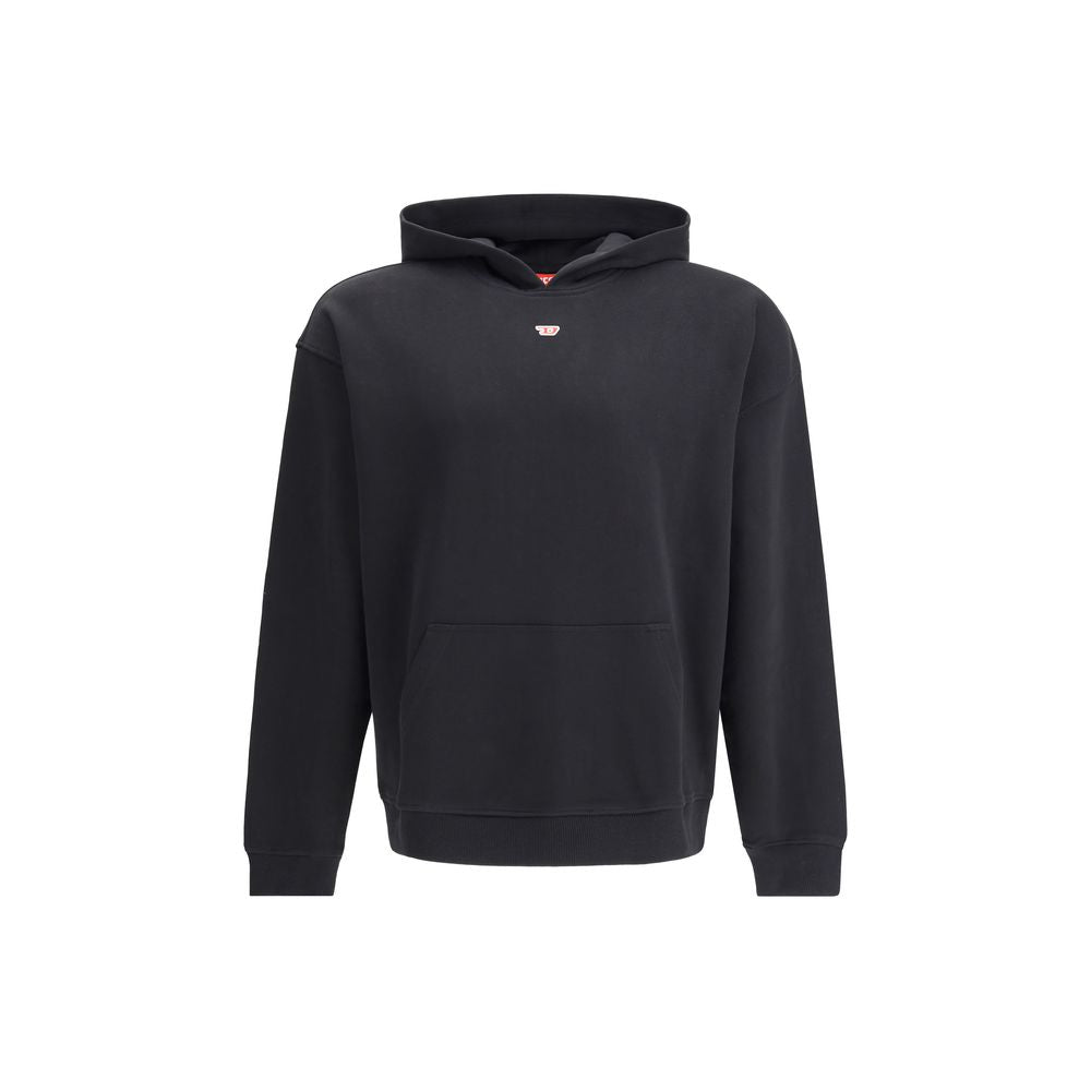 Diesel Black Cotton Sweatshirt Diesel