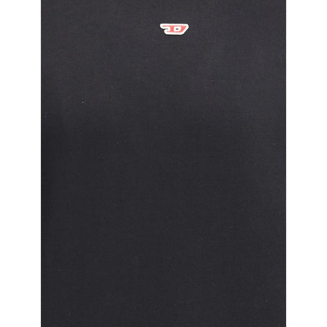 Diesel Black Cotton Sweatshirt Diesel