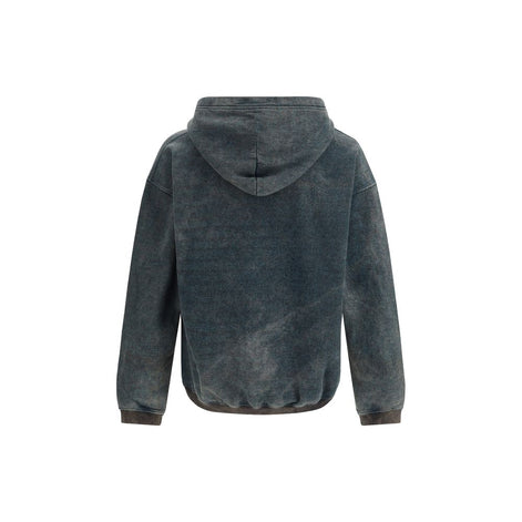 Diesel Black Polyester Sweatshirt Diesel