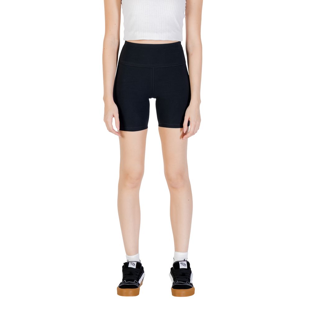 Converse Black Cotton Bermuda Shorts Converse