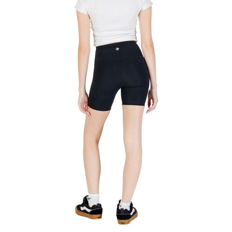 Converse Black Cotton Bermuda Shorts Converse