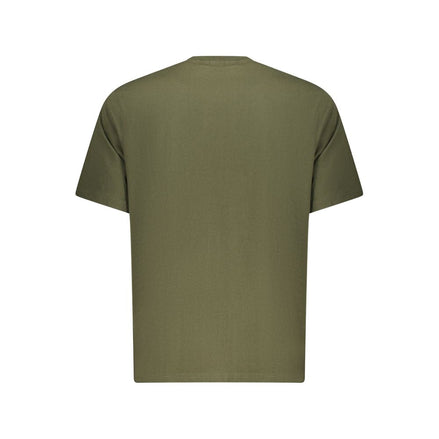 North Sails Green Cotton Men T-Shirt North Sails