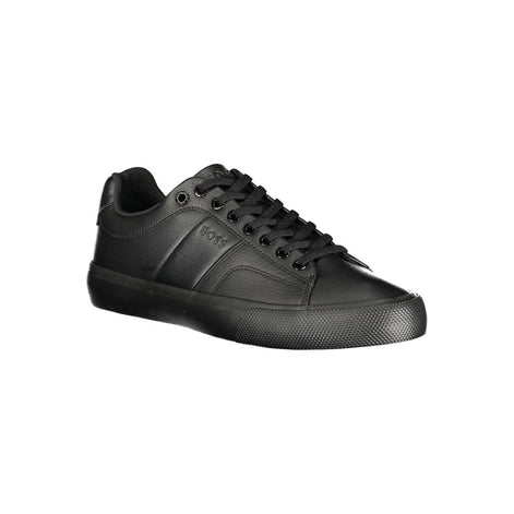 Hugo Boss Black Polyurethane Men Sneaker