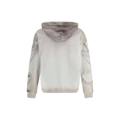 Diesel Gray Cotton Sweatshirt Diesel