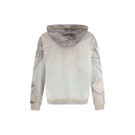 Diesel Gray Cotton Sweatshirt Diesel