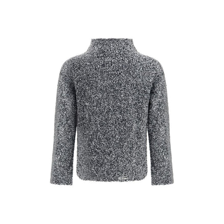Diesel Gray Wool Sweater Diesel