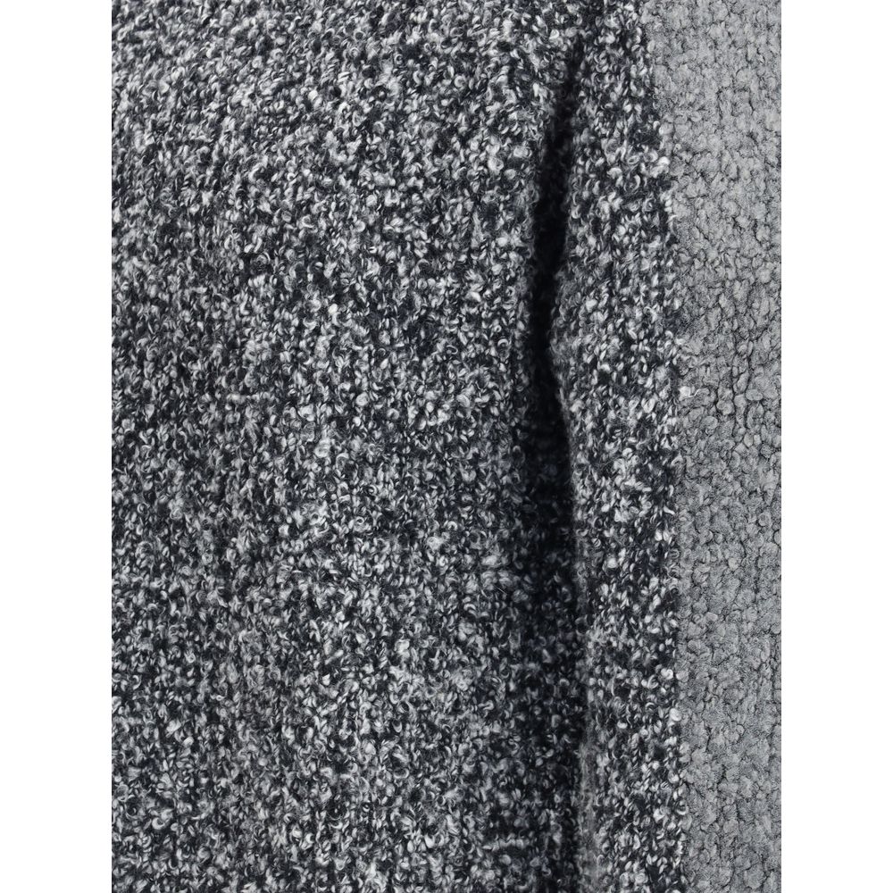 Diesel Gray Wool Sweater Diesel