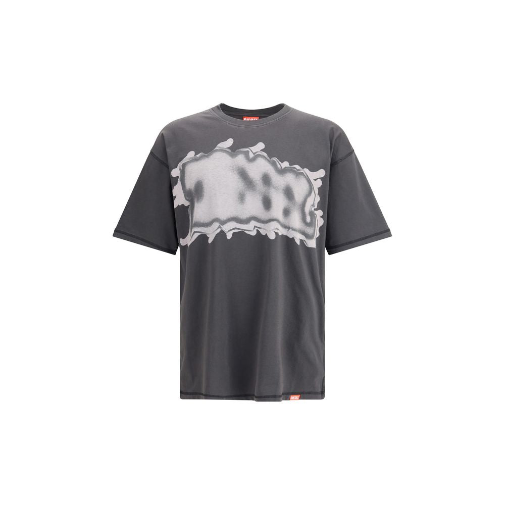 Diesel Gray Cotton Sportswear Diesel