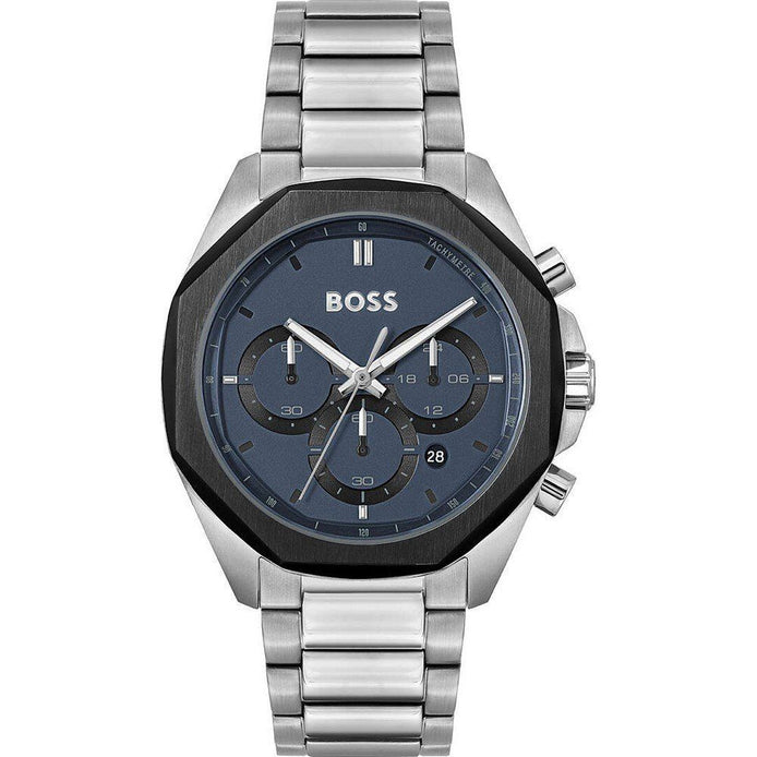Montre habillée Hugo Boss en acier inoxydable gris