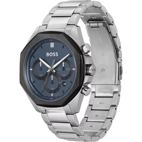 Montre habillée Hugo Boss en acier inoxydable gris