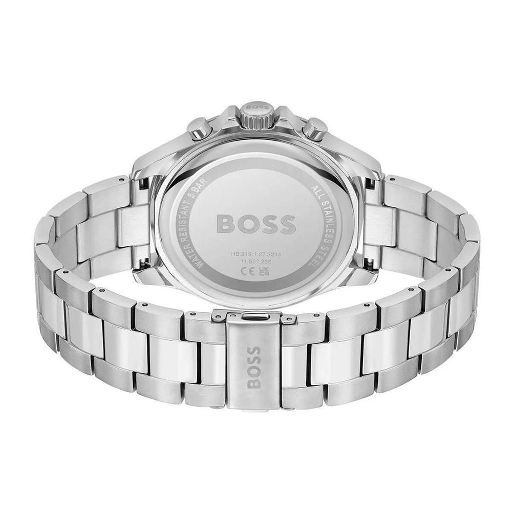 Hugo Boss Gray Stainless Steel Dress Watch Hugo Boss