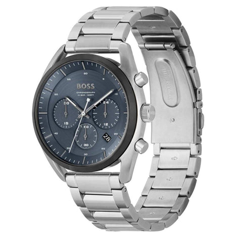 Hugo Boss Gray Stainless Steel Dress Watch Hugo Boss