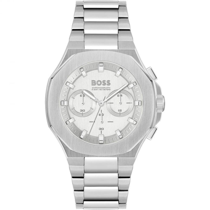 Hugo Boss Gray Stainless Steel Dress Watch Hugo Boss