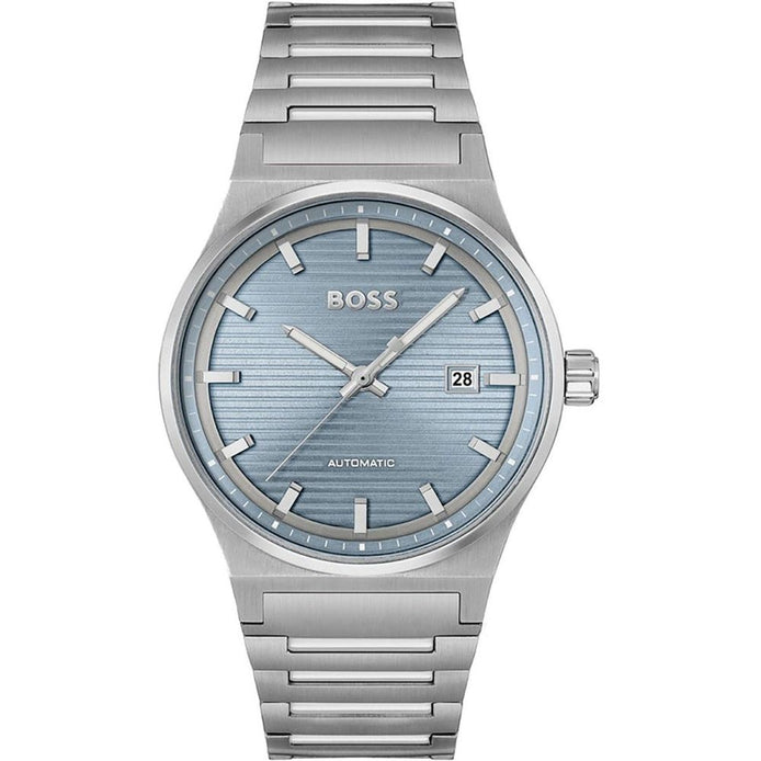 Hugo Boss Gray Stainless Steel Dress Watch Hugo Boss