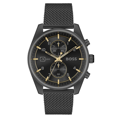 Hugo Boss Black Stainless Steel Dress Watch Hugo Boss