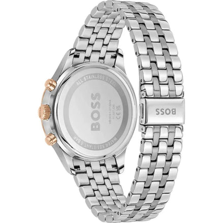 Hugo Boss Gray Stainless Steel Dress Watch Hugo Boss