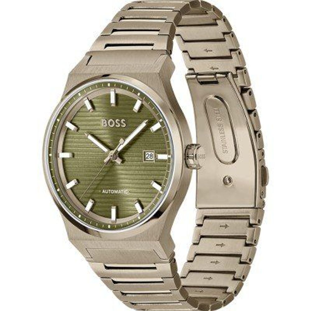 Hugo Boss Gold Stainless Steel Dress Watch Hugo Boss